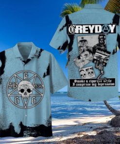 Suicideboys G59 Grey Day Hawaiian Shirt